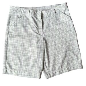 Tommy Armour Plaid Golf Shorts Sz 10 Dri-Logic Stretch NWOT No Flaws